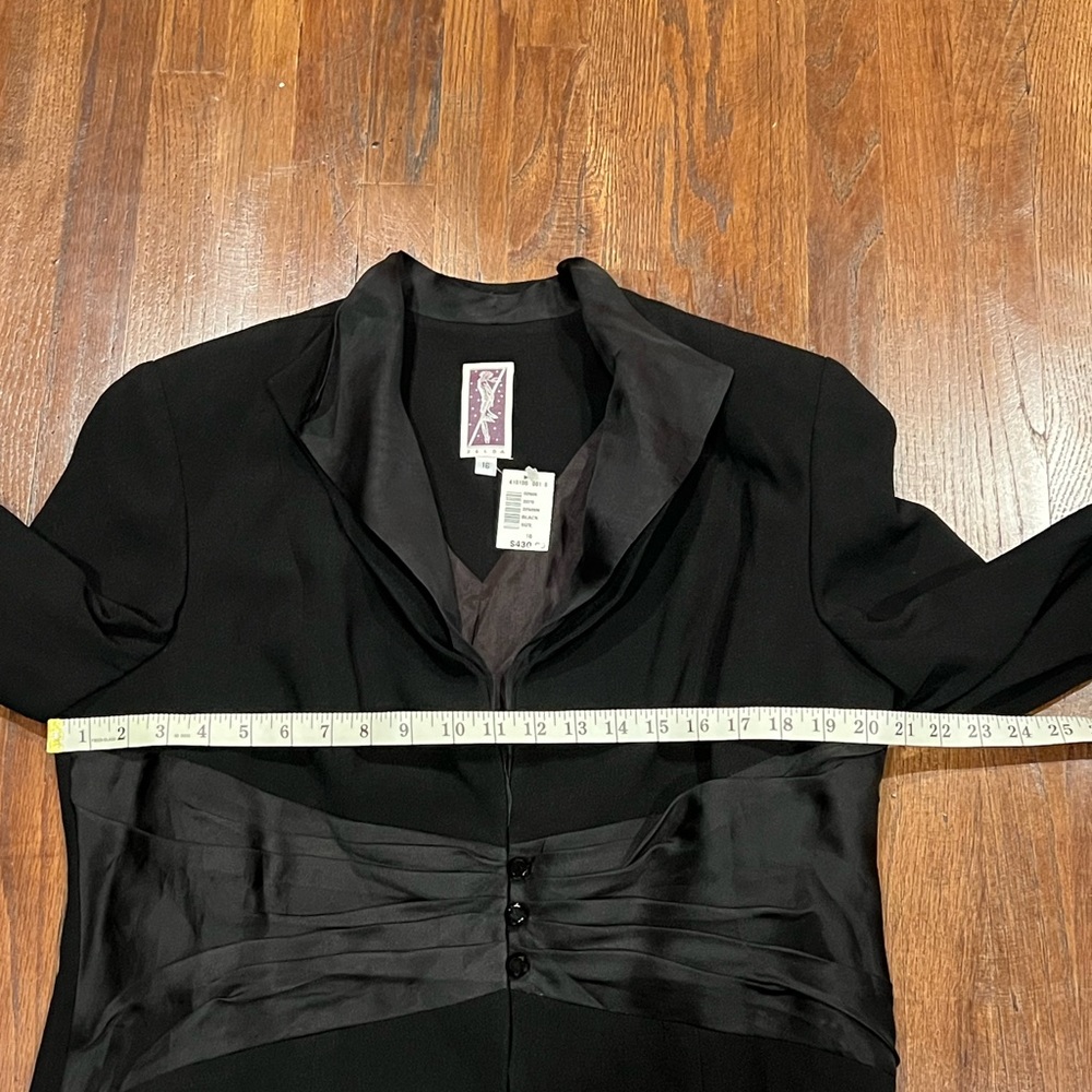 Zelda Women Black Blazer - Picture 8 of 9